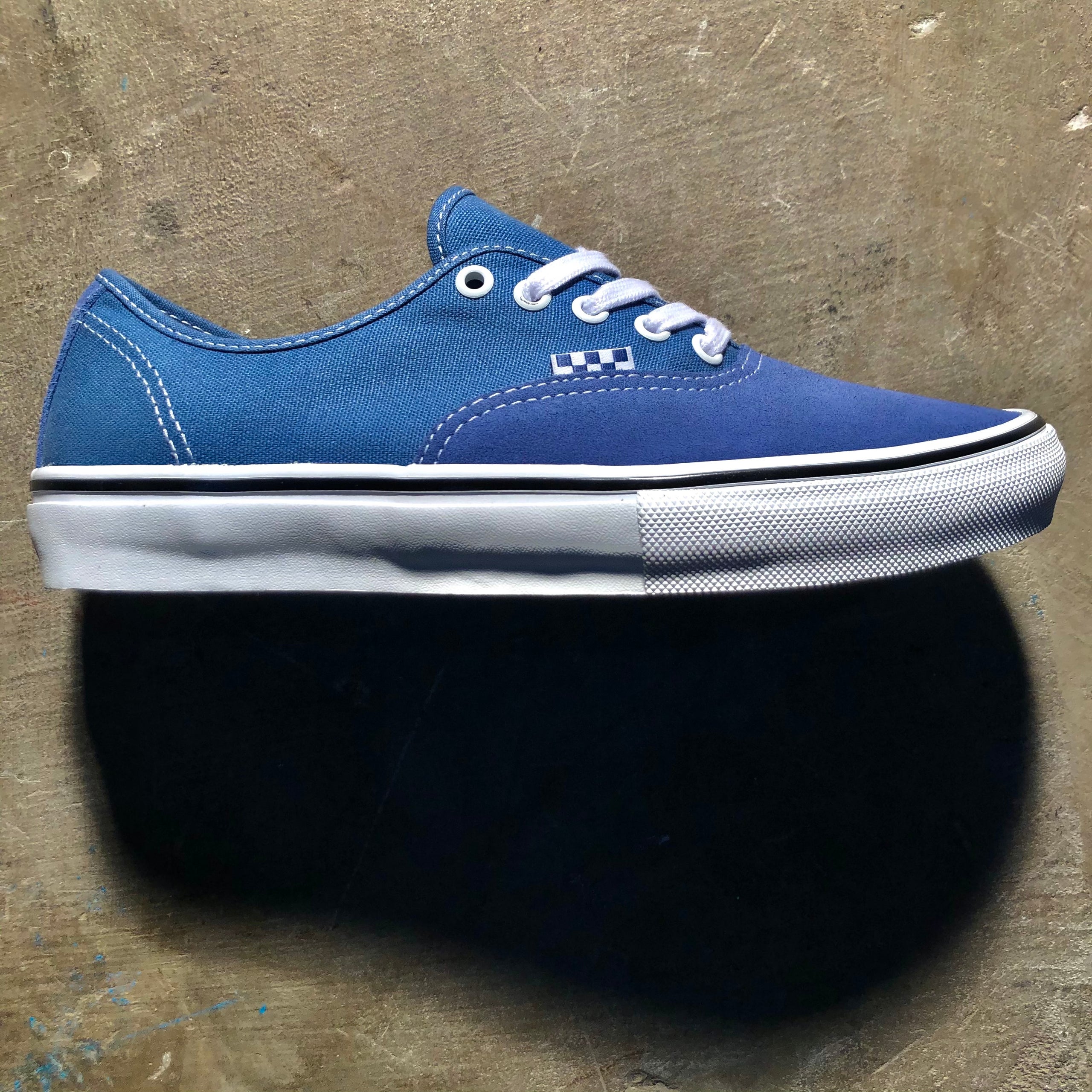 Vans Skate Authentic Moonlight Blue True White The Block Skate Supply