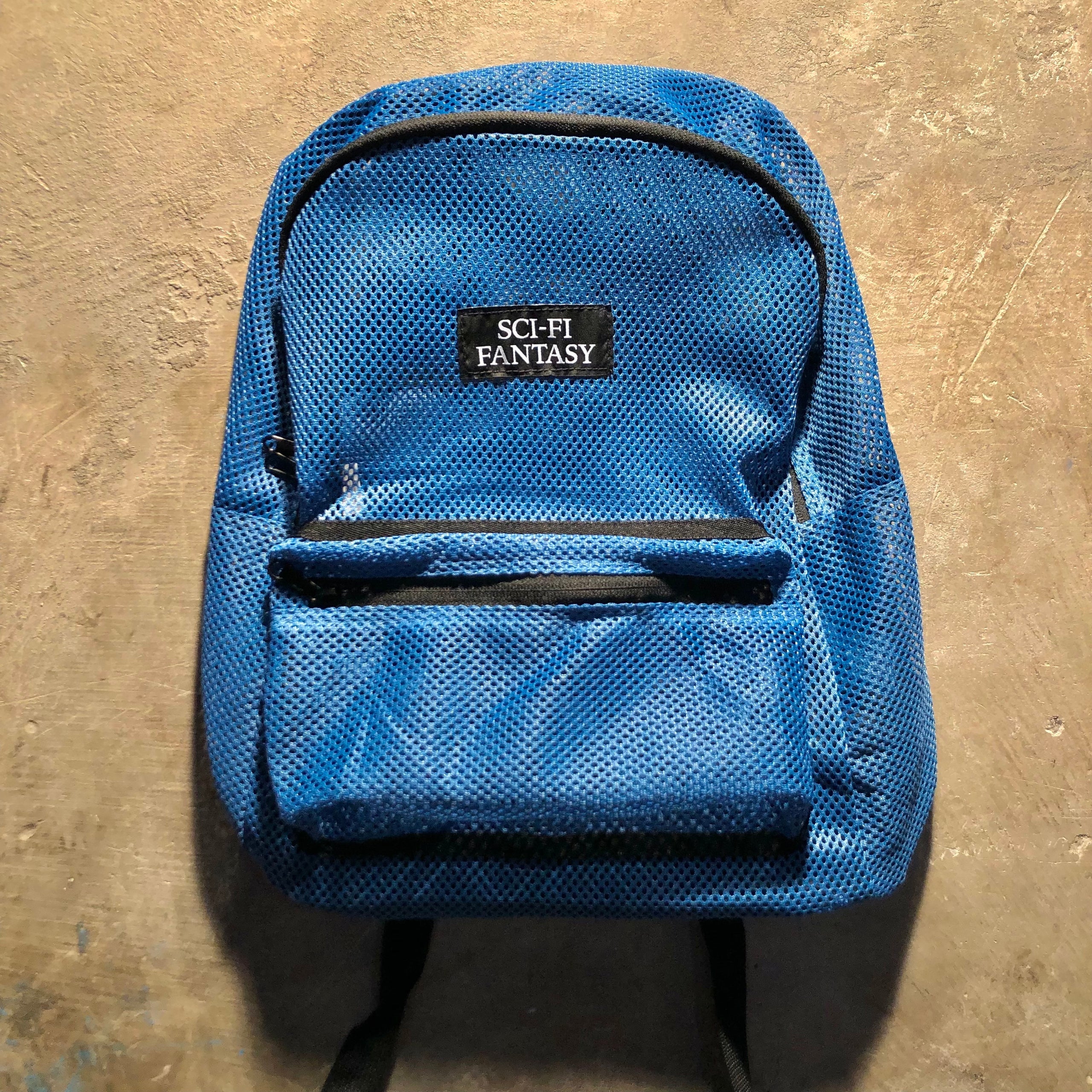 Teal mesh deals backpack
