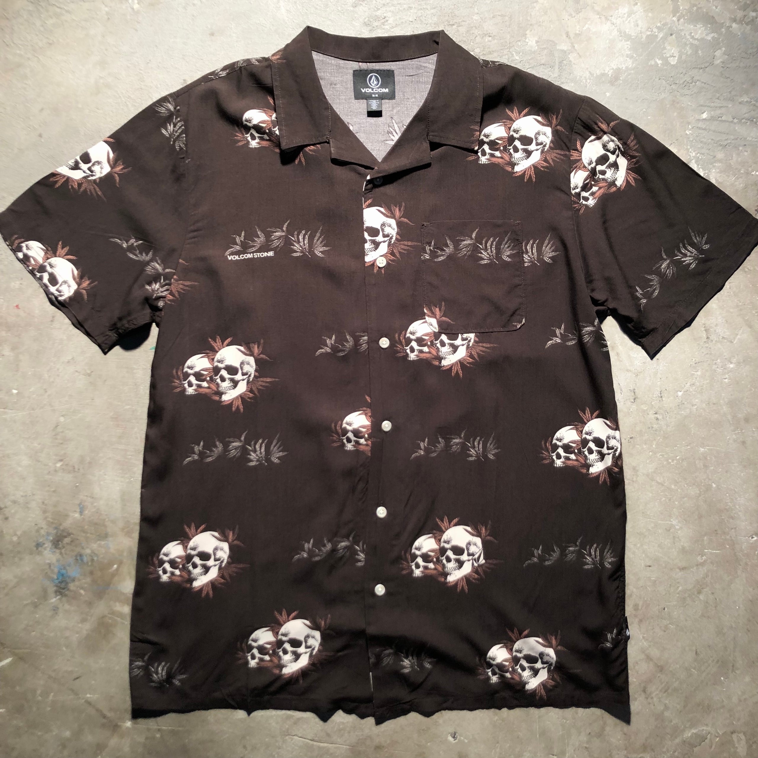Volcom Skate Vitals Rise n Stone Shirt Black The Block