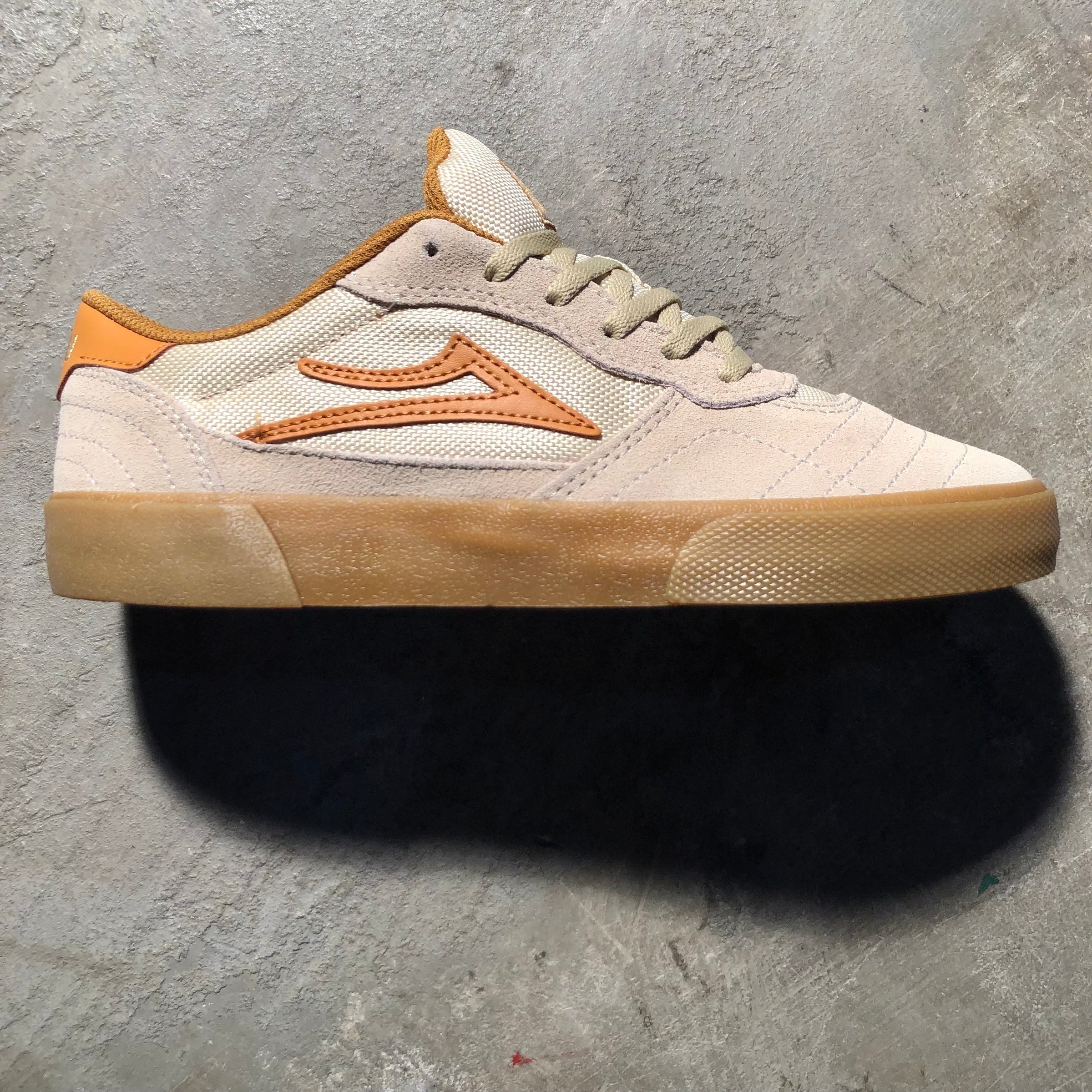 Lakai - Cambridge - Tan - Gum Suede | The Block Skate Supply