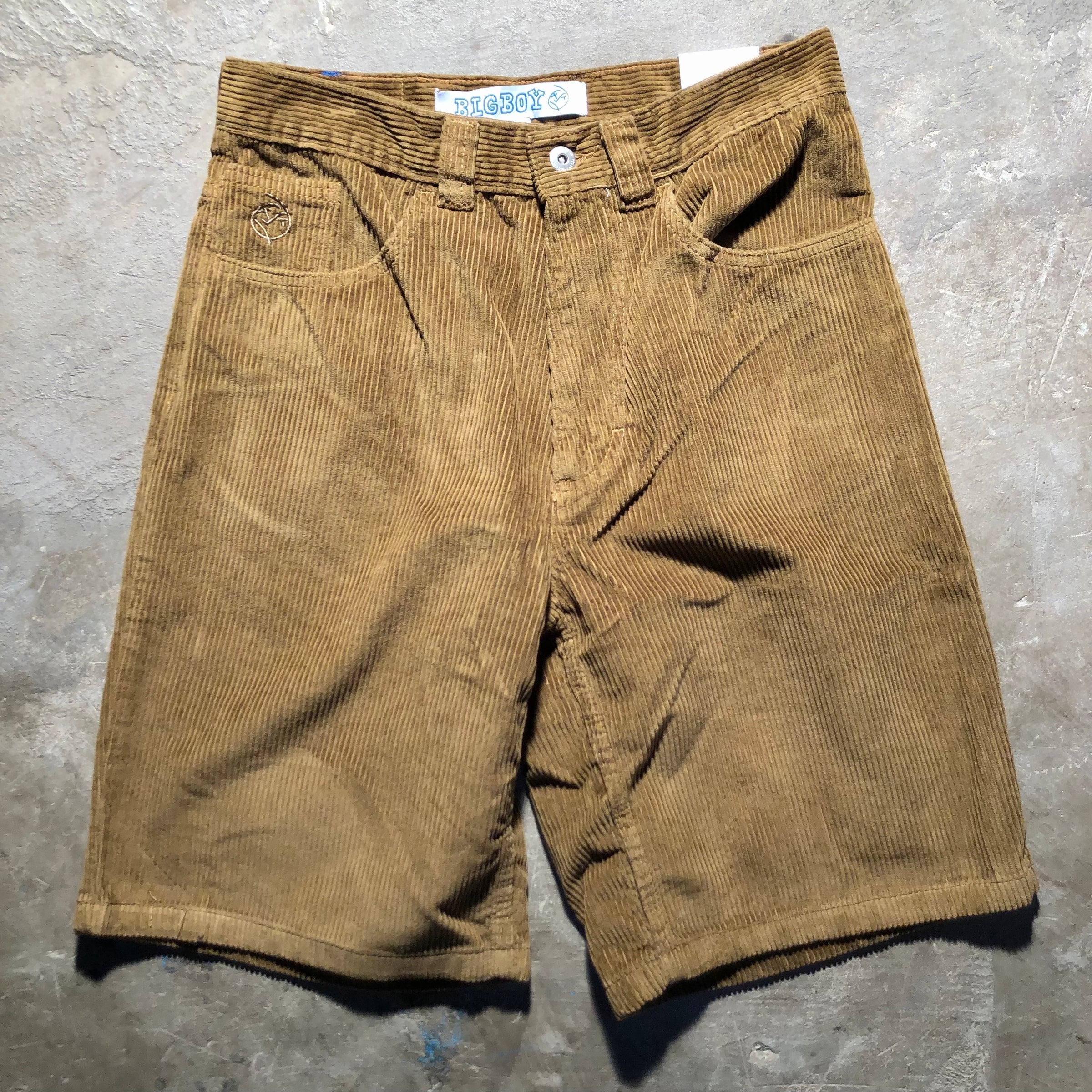 Polar Skate Co. - Big Boy Cord Shorts - Brass - Size XS